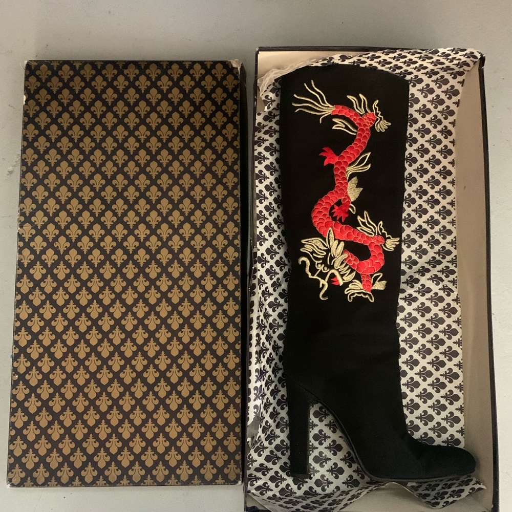 Black Patrick Cox boots